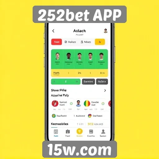 Análise da interface do usuário do 252bet APP