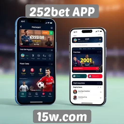 Avaliação da interface do usuário do 252bet APP